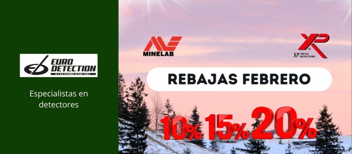 Mejora tu equipo de detección con las rebajas de febrero