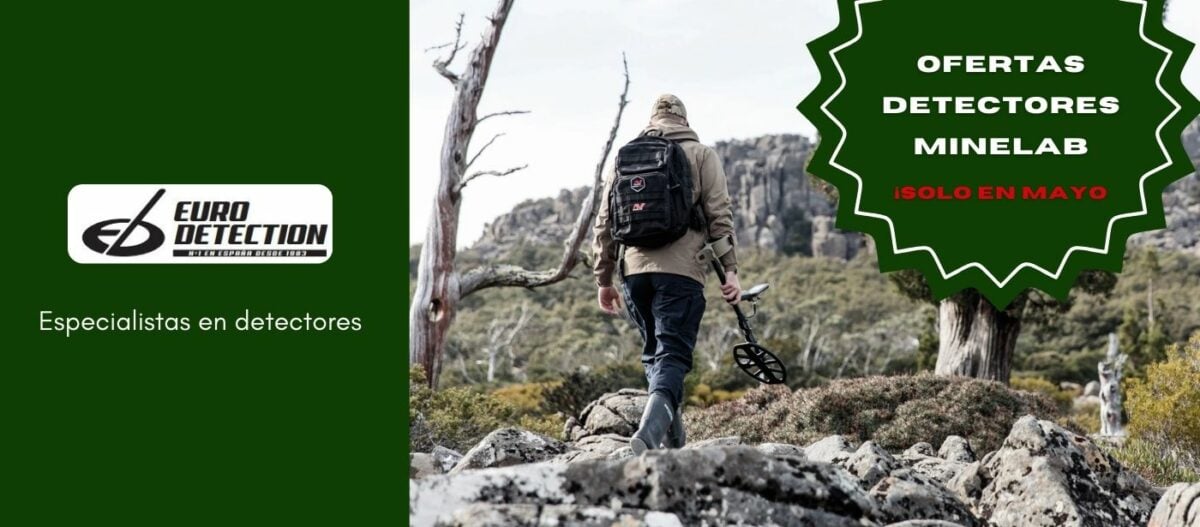 ¡Ofertas MINELAB! Haz tu mayo el mes de la suerte