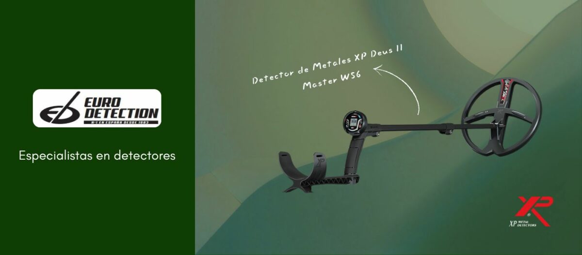 XP Deus Master WS6, ultraeficiente en todos los terrenos