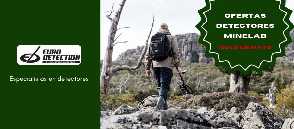 ¡Ofertas MINELAB! Haz tu mayo el mes de la suerte