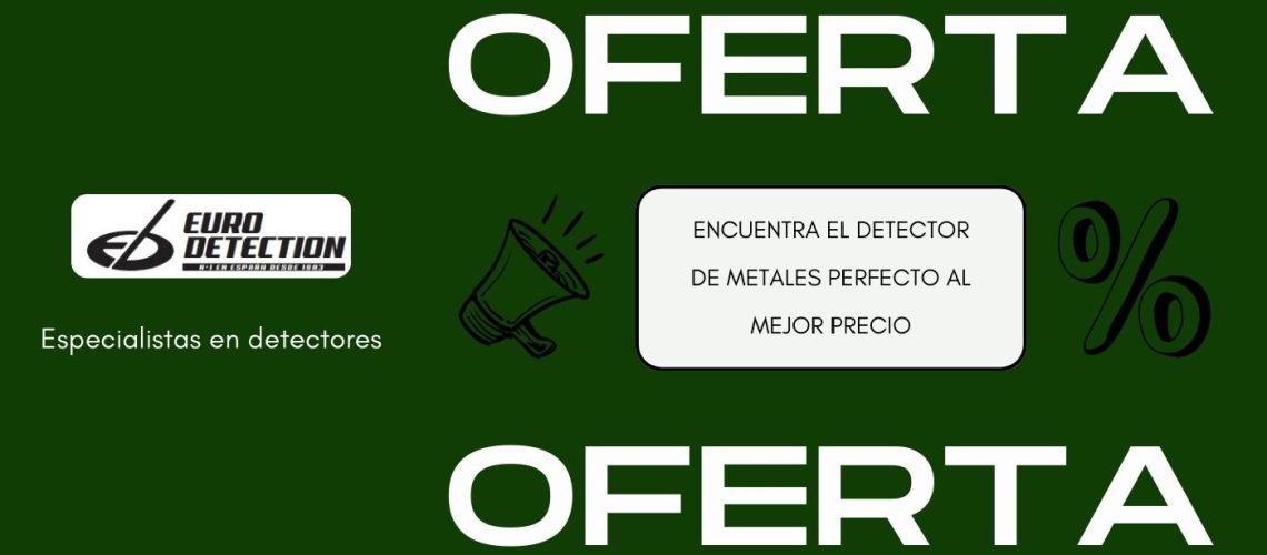 ¡No dejes pasar esta oportunidad! Detectores de metales en oferta