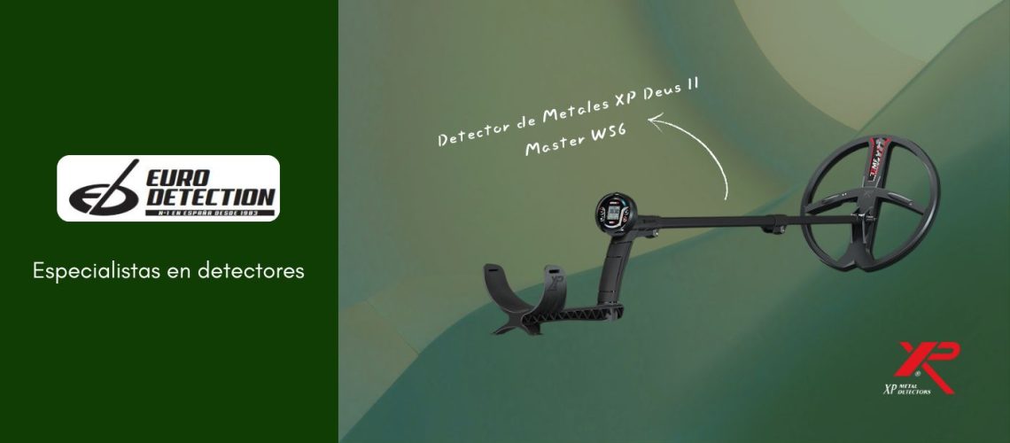 XP Deus Master WS6, ultraeficiente en todos los terrenos