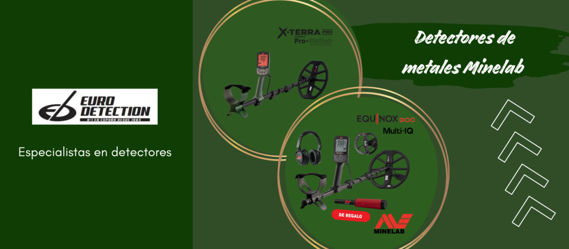 detectores de metales Minelab