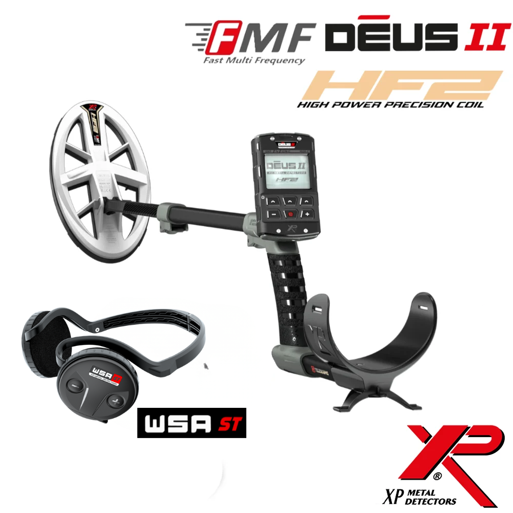 Detector de Metales XP Deus II RC HF2 + WSA ST eurodetection tienda de detectores de metales en españa