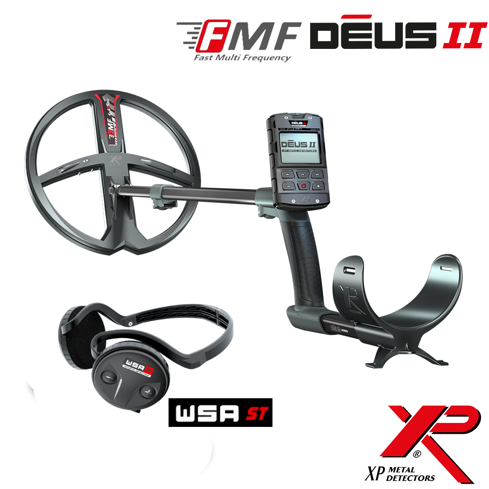 Detector de Metales XP Deus II RC 28 cm + WSA ST