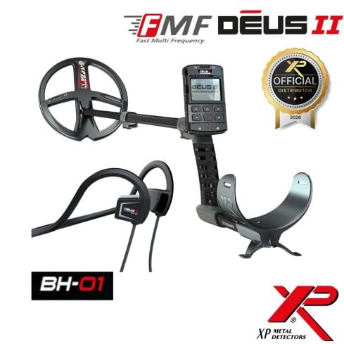 Detector de Metales XP DEUS II RC 22 cm + Auriculares Sumergibles BH01