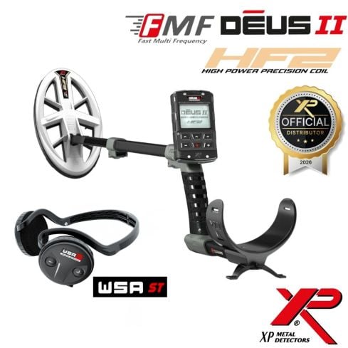 Detector de Metales XP Deus II RC HF2 + WSA ST eurodetection tienda de detectores de metales en españa