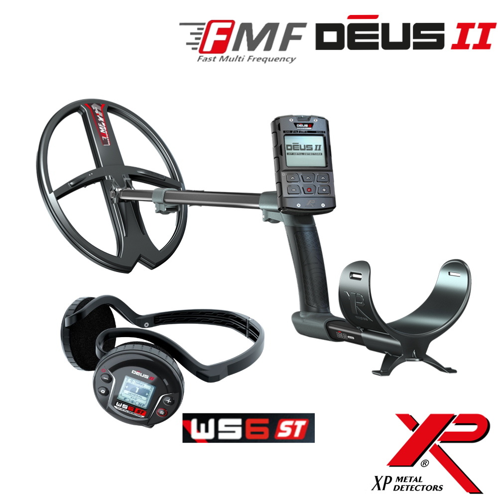 Detector de Metales XP DEUS II FULL RC WS6 ST 34x28