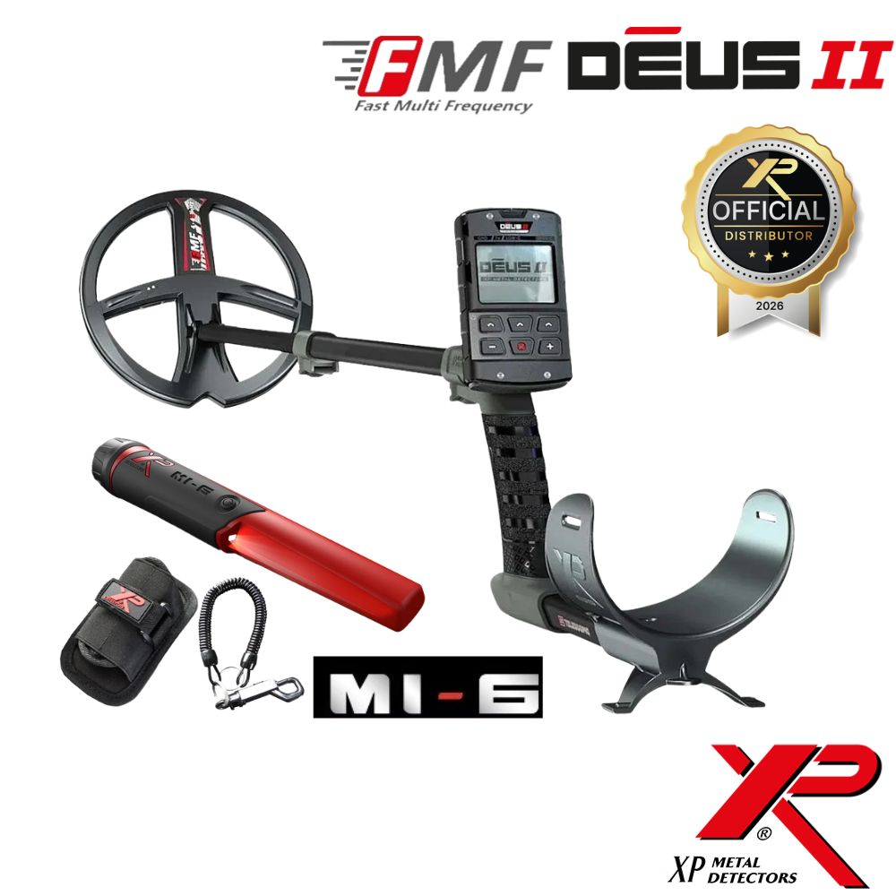 Detector de Metales XP DEUS II RC 22 cm + Pinpointer MI-6