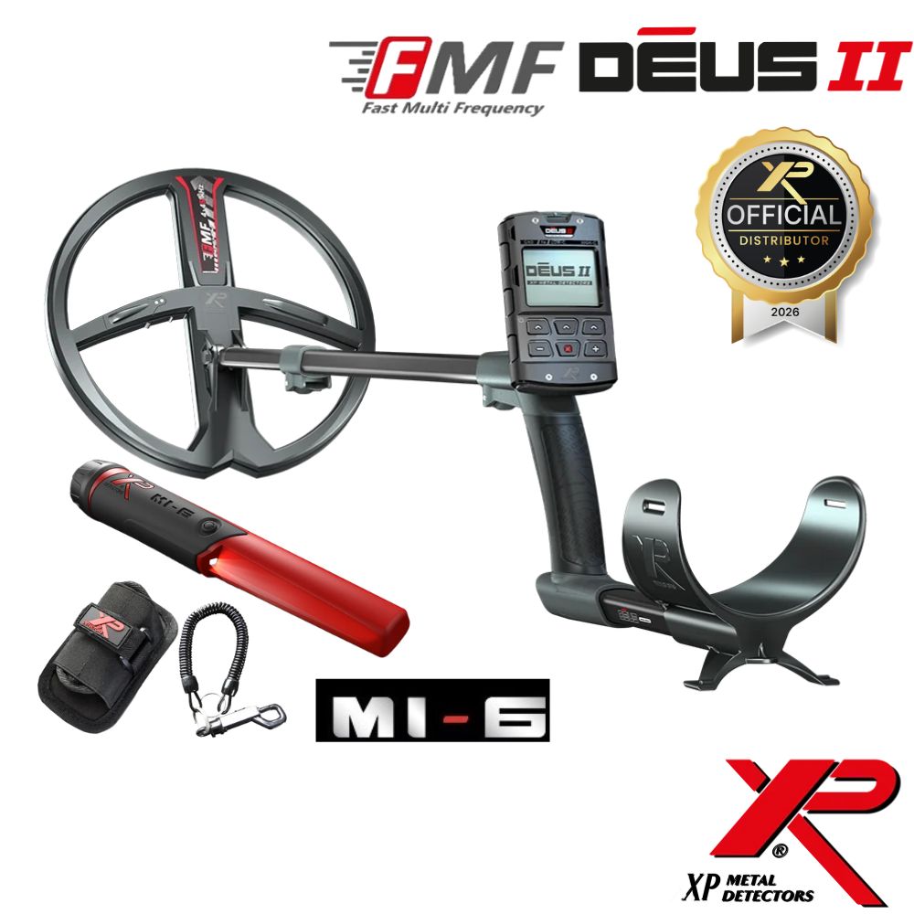 Detector de Metales XP DEUS II RC 22 cm + Pinpointer MI-6