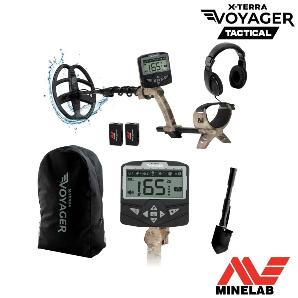 Detector de Metales X-Terra Voyager Tactical eurodetection tienda de detectores de metales en españa