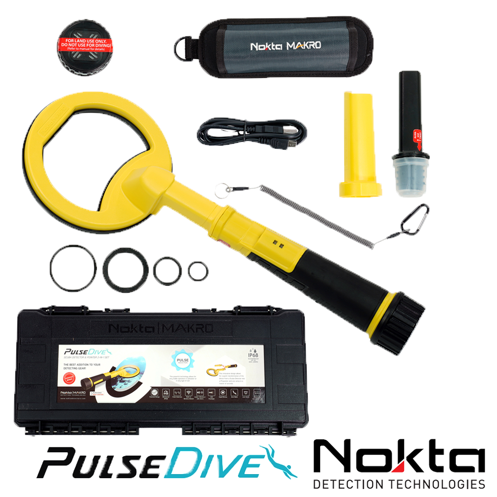 NOKTA PULSEDIVE 2 EN 1 SCUBA COLOR AMARILLO